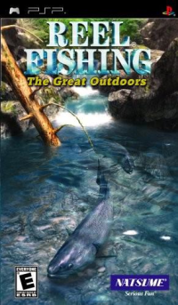 Reel Fishing The Great Outdoors PSP US box art